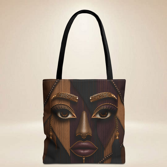 Fringe Inspired Face Tote Bag | Double-Sided Art Tote